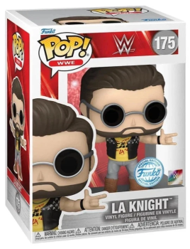 FUNKO POP! Vinyl Figur Sports Wrestling WWE LA Knight 175 Special